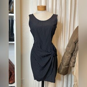 Vintage faux wrap mini dress Size 5/6